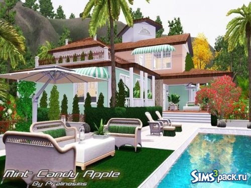 Дом Mint Candy Apple от Pralinesims