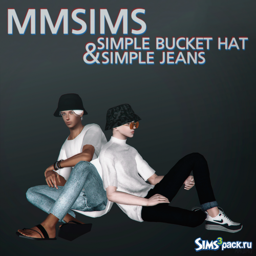 Джинсы и панама от MMSIMS