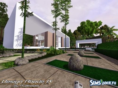 Дом Design Abode IX от Pralinesims