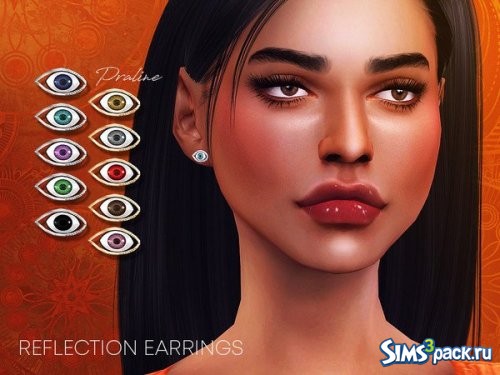 Серьги Reflection от Pralinesims