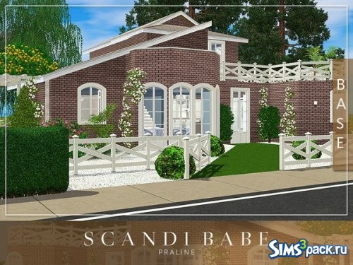 Дом Scandi Babe от Pralinesims