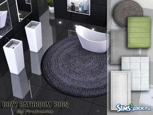 Ковры Cozy Bathroom от Pralinesims