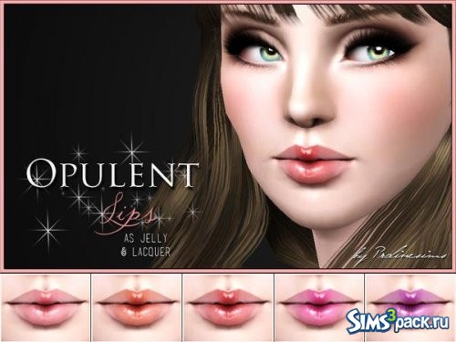 Блеск для губ Opulent от Pralinesims