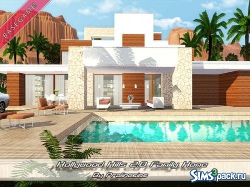 Семейный дом Hollywood Hills от Pralinesims