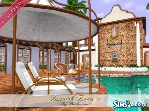 Дом Spanish Finca 6 от Pralinesims