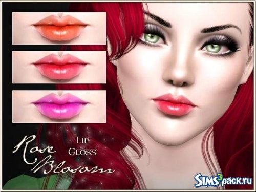 Блеск для губ Rose Blossom от Pralinesims