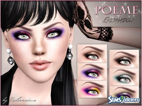 Тени для век Poeme от Pralinesims