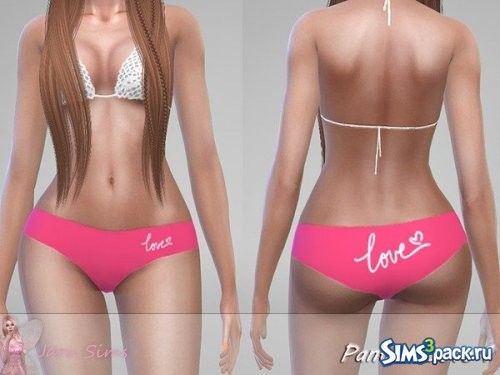 Трусики Love 1 от Jaru Sims