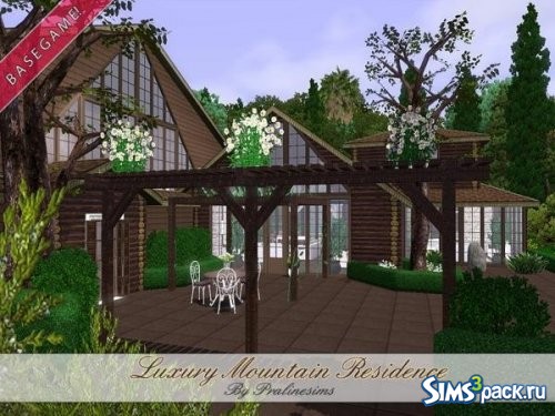 Дом Luxury Mountain от Pralinesims