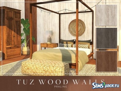 Настенное покрытие TUZ Wood от Pralinesims