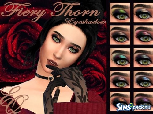 Тени для век Fiery Thorn от EvilQuinzel