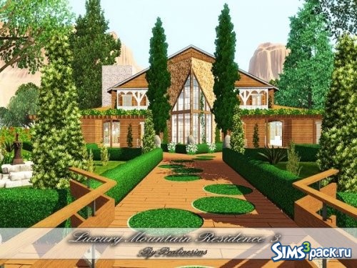 Дом Luxury Mountain 3 от Pralinesims