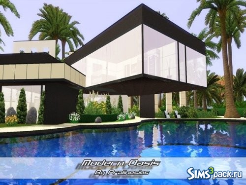 Дом Modern Oasis от Pralinesims