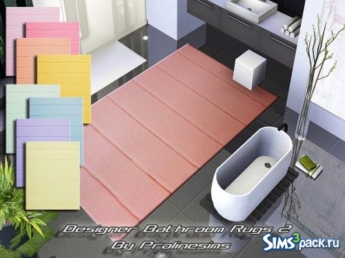 Ковры Designer Bathroom 2 от Pralinesims