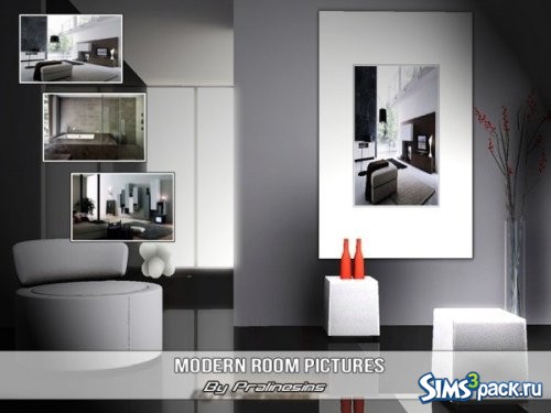 Постеры Modern Room от Pralinesims