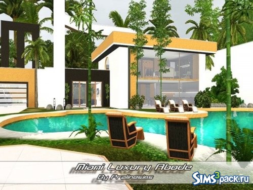 Дом Miami Luxury Abode от Pralinesims