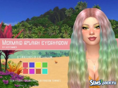 Тени для век Mermaid Splash от LadySimmer94