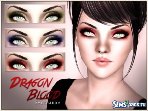 Тени для век Dragon Blood от Pralinesims