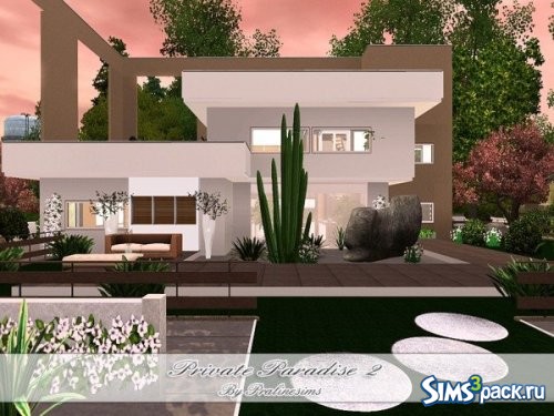 Дом Private Paradise 2 от Pralinesims