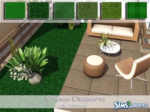 Текстуры Grass Designs от Pralinesims