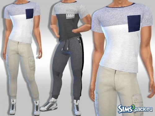 Футболка Male Sims Stylish от Saliwa