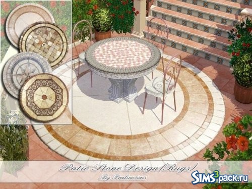 Ковры Patio Stone Designs от Pralinesims