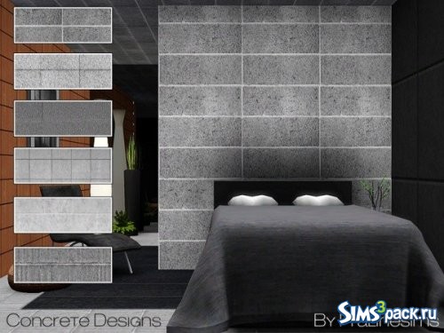 Текстуры Concrete Designs от Pralinesims