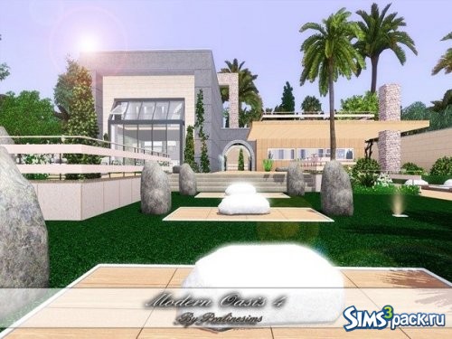 Дом Modern Oasis 4 от Pralinesims