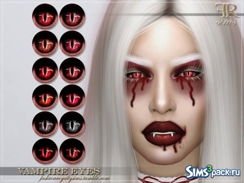 Линзы Vampire от FashionRoyaltySims