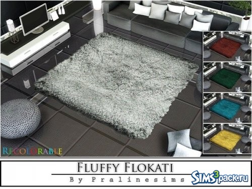 Ковер Fluffy Flokati от Pralinesims