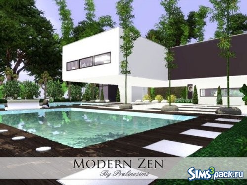 Дом Modern Zen от Pralinesims