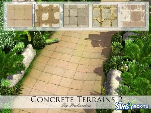 Текстуры Concrete 2 от Pralinesims