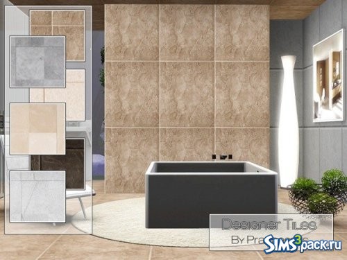 Текстуры Designer Tiles от Pralinesims