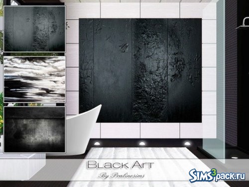 Картины Black Art от Pralinesims