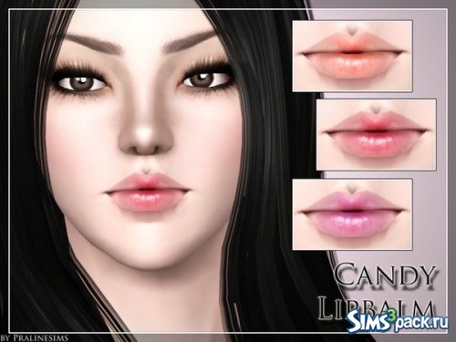 Бальзам для губ Candy от Pralinesims