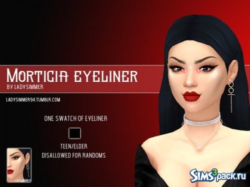 Подводка Morticia от LadySimmer94