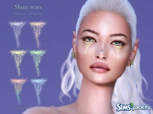 Татуировка Shiny tears от ANGISSI