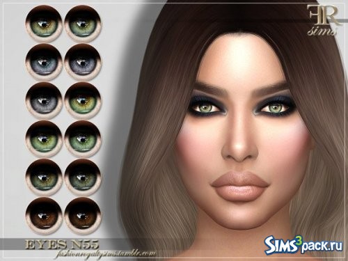 Линзы N55 от FashionRoyaltySims