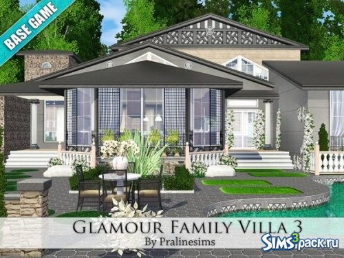 Вилла Glamour Family 3 от Pralinesims