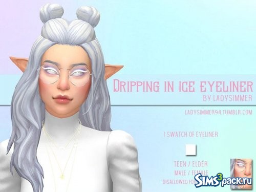 Подводка Dripping In Ice от LadySimmer94