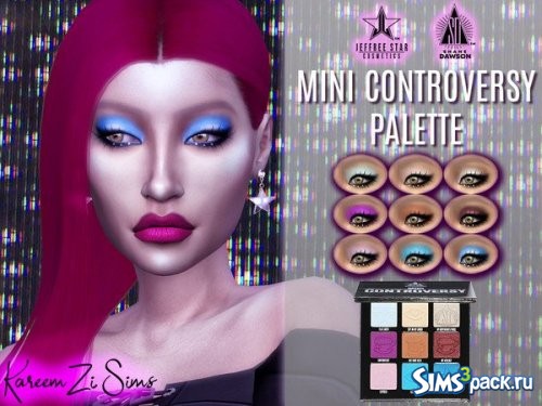 Тени для век Shane x Jeffree Mini Controversy Palette от KareemZiSims