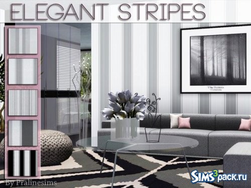 Текстуры Elegant Stripes от Pralinesims