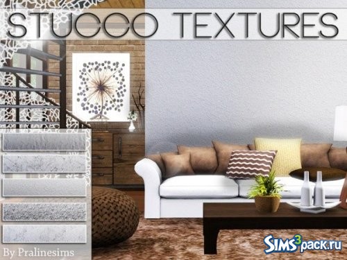 Текстуры Stucco от Pralinesims