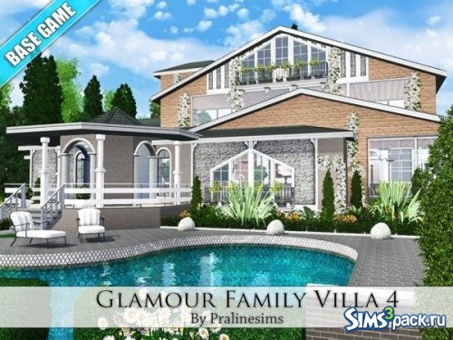 Вилла Glamour Family 4 от Pralinesims