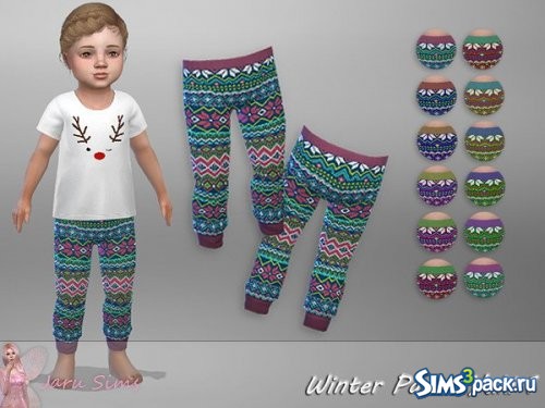 Брюки Winter Yuki 1 от Jaru Sims