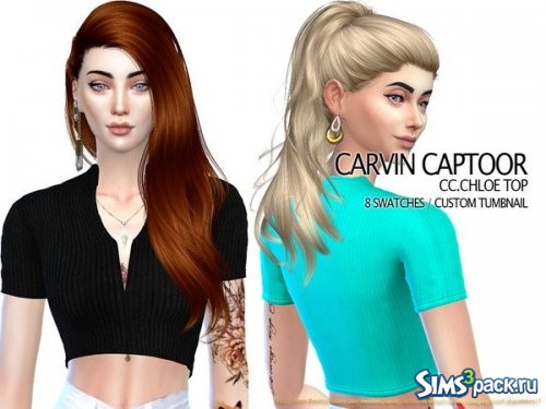 Топ Chloe от carvin captoor