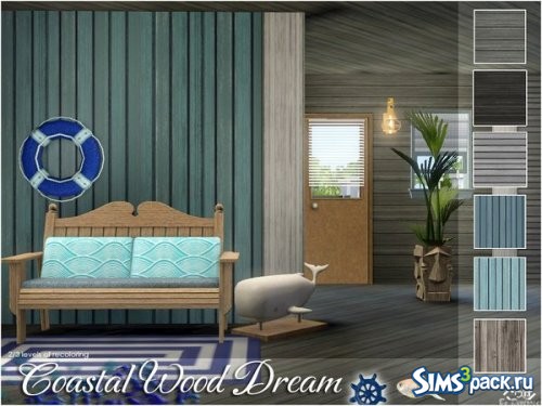 Коллекция текстур Coastal Wood Dream от Devirose