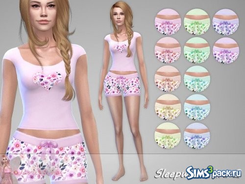 Пижама Kira 2 от Jaru Sims