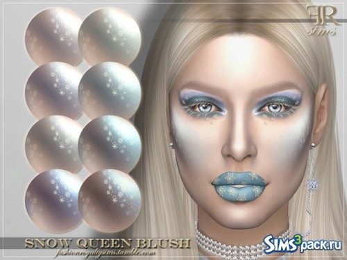 Румяна Snow Queen от FashionRoyaltySims