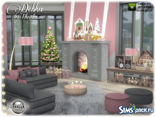 Гостиная Debka christmas от jomsims